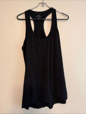 Athleta Black Racerback Performance Tank